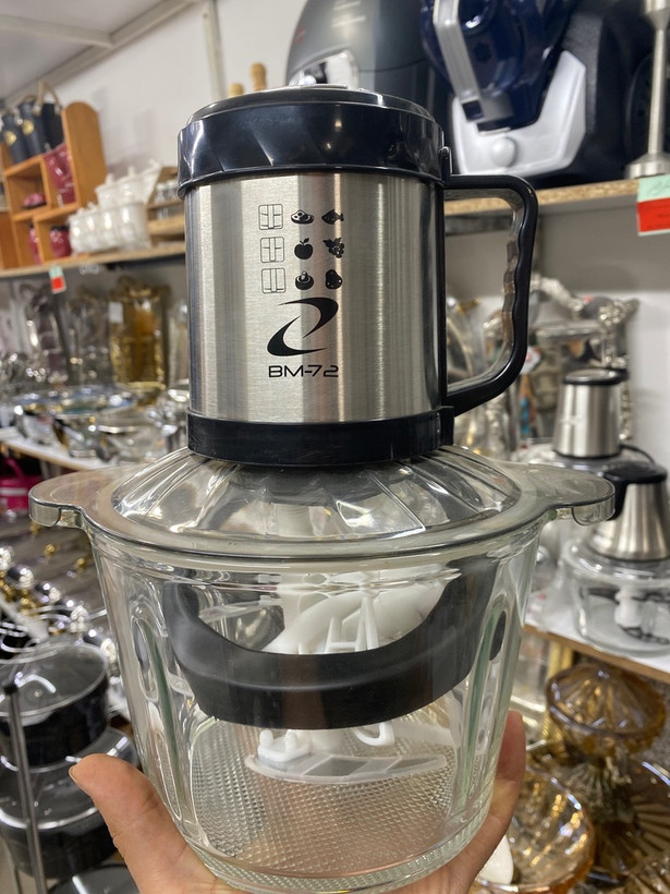 خرد کن برقی BM-72 با مخزن شیشه ای