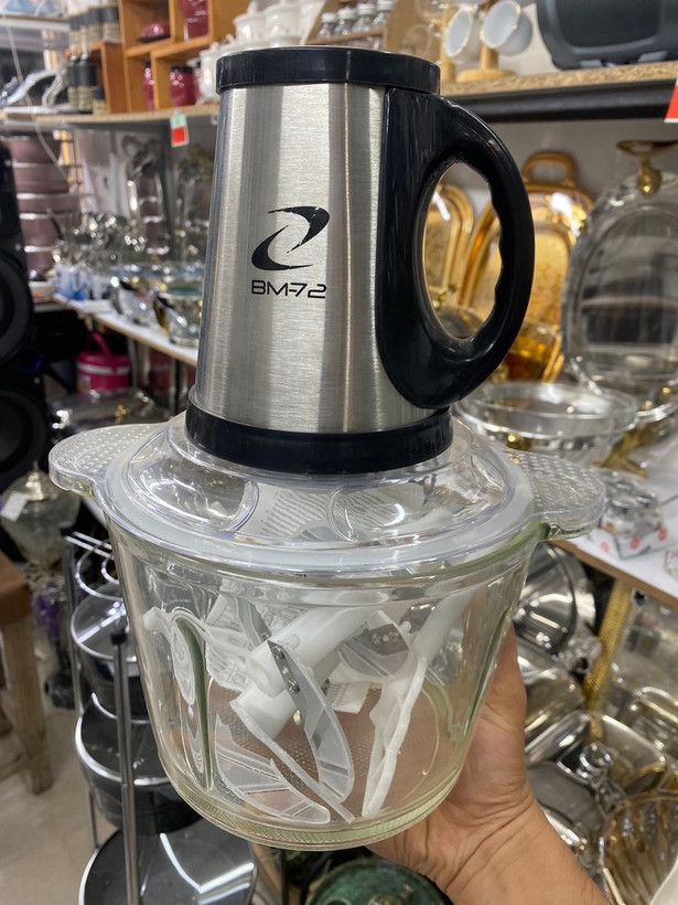 خرد کن برقی BM-72 با مخزن شیشه ای